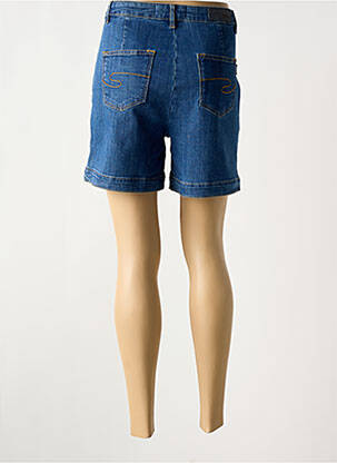 Short tissage denim taille haute bleu LEE COOPER femme