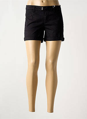 Short taille à pinces taille normale noir LES P'TITES BOMBES femme