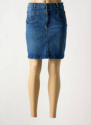 Jupe courte bleu LEE COOPER pour femme