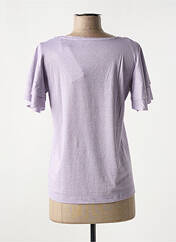 T-shirt violet LES P'TITES BOMBES pour femme seconde vue