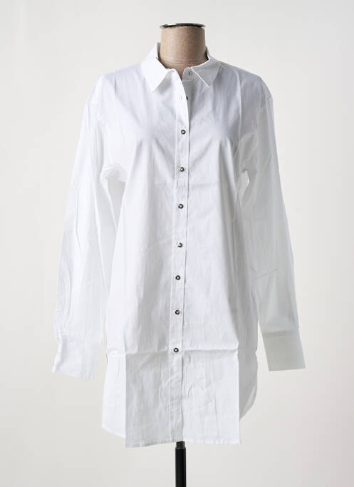 Tunique manches longues blanc LES P'TITES BOMBES pour femme