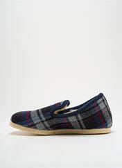 Chaussons/Pantoufles bleu EXQUISE pour homme seconde vue