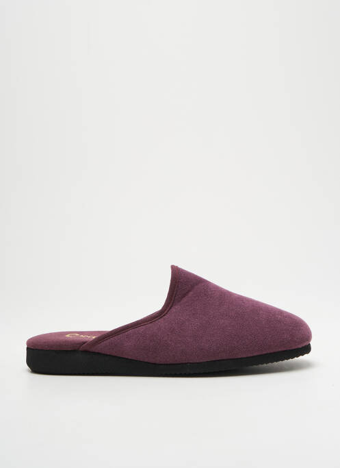 Chaussons/Pantoufles violet EXQUISE pour femme