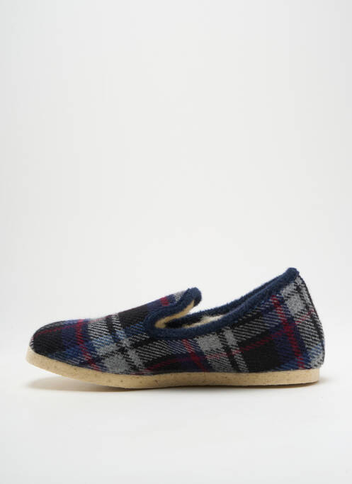 Chaussons/Pantoufles bleu EXQUISE pour homme