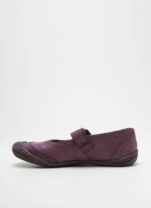 Ballerines violet GBB pour femme