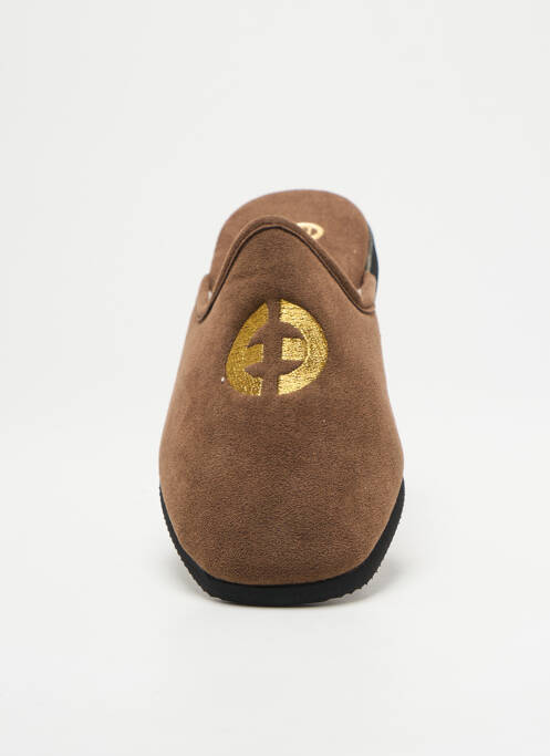 Chaussons/Pantoufles marron EXQUISE femme