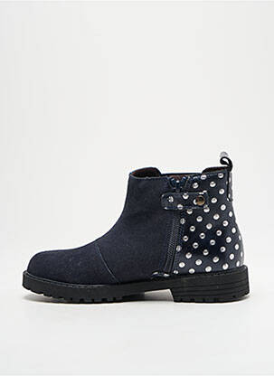 Bottines/boots nubuck talon bas bleu HUSH PUPPIES fille