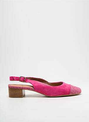 Sandales/nu pieds fermeture boucle(s) talon de 4 à 6cm rose EMILIE KARSTON femme