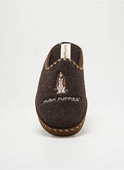 Chaussons/Pantoufles marron HUSH PUPPIES pour homme seconde vue