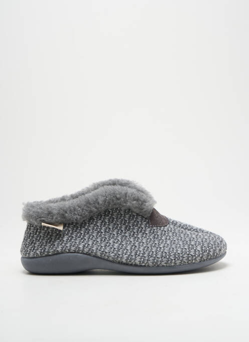 Chaussons/Pantoufles gris HUSH PUPPIES pour femme