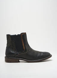 Bottines/boots fermeture zippée talon bas noir JOSEF SEIBEL homme
