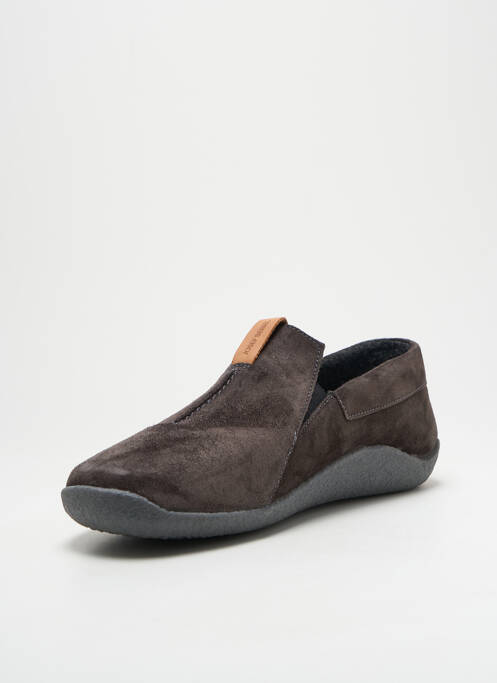 Chaussons/Pantoufles gris JOSEF SEIBEL pour homme