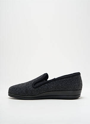 Chaussons/pantoufles bout rond bout rond gris ROHDE homme