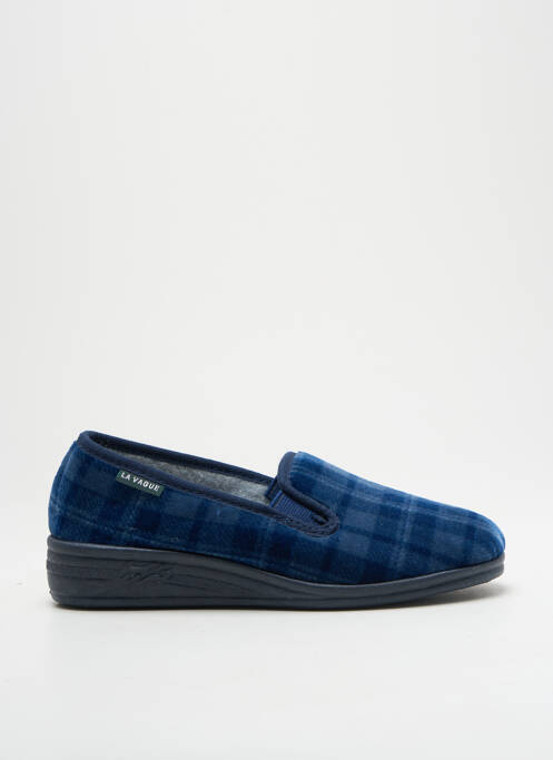 Chaussons/Pantoufles bleu LA VAGUE pour femme