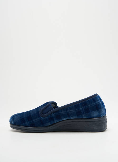 Chaussons/Pantoufles bleu LA VAGUE pour femme