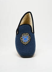 Chaussons/Pantoufles bleu LA VAGUE pour homme seconde vue