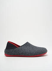 Chaussons/Pantoufles gris LA VAGUE pour homme seconde vue