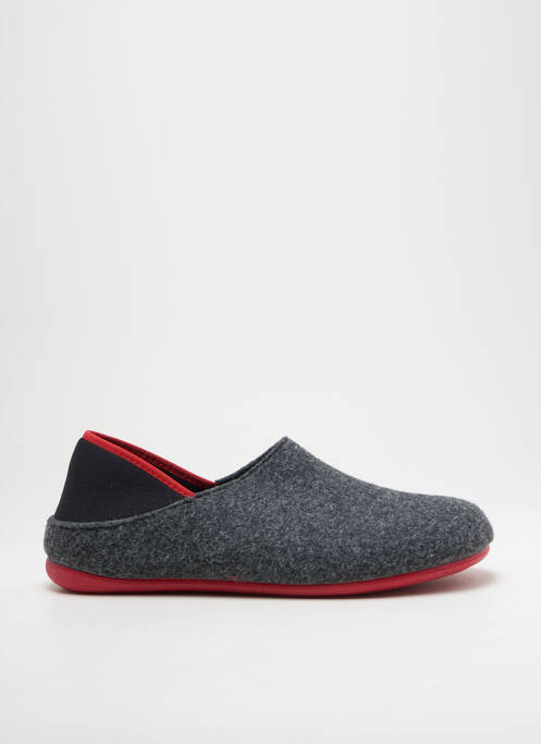 Chaussons/Pantoufles gris LA VAGUE pour homme