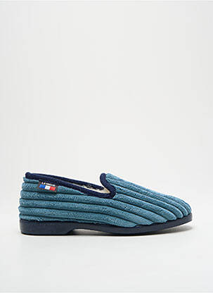 Chaussons/pantoufles bout rond bout rond bleu LA VAGUE unisexe