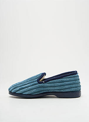 Chaussons/pantoufles bout rond bout rond bleu LA VAGUE unisexe