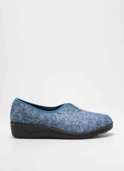 Chaussons/Pantoufles bleu ROMIKA pour femme