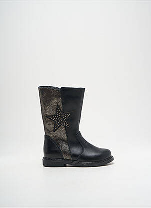 Bottes talon bas talon bas noir BOPY fille
