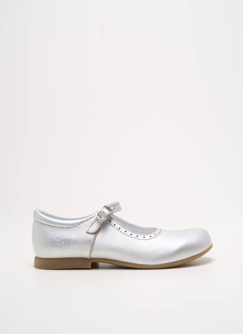 Ballerines argent BOPY pour fille