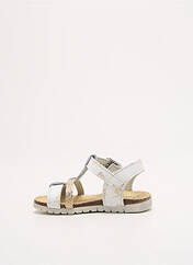 Sandales/Nu pieds blanc BOPY pour fille seconde vue