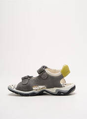 Sandales/Nu pieds gris BOPY pour garçon seconde vue