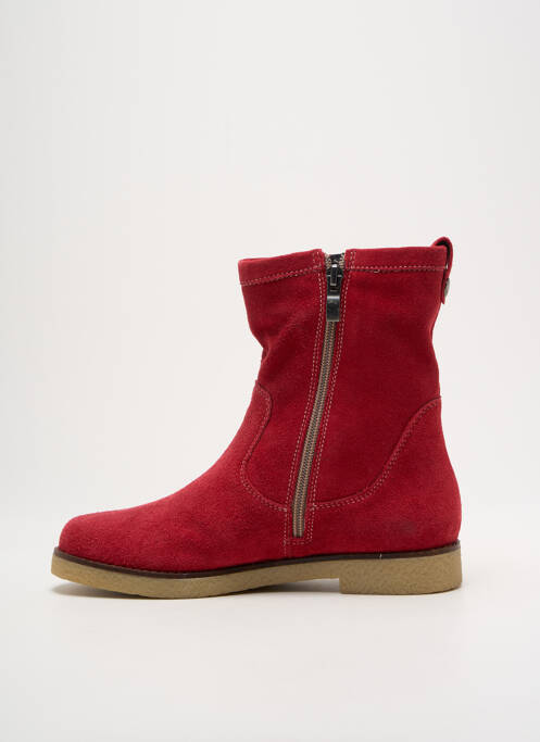 Bottines/Boots rouge CAPRICE pour femme