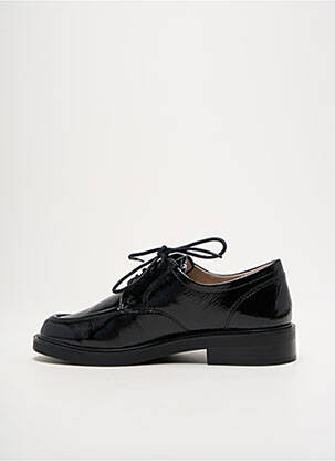 Derbies effet froissé talon plat jusqu'à 3cm noir CAPRICE femme