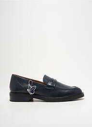 Mocassins matière lisse talon plat jusqu'à 3cm bleu CAPRICE femme