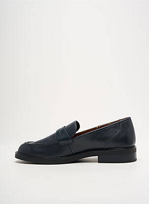 Mocassins matière lisse talon plat jusqu'à 3cm bleu CAPRICE femme