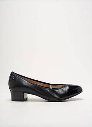Ballerines matière lisse talon plat jusqu'à 3cm noir CAPRICE femme