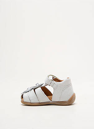 Sandales/nu pieds bout rond bout rond blanc FRODDO fille