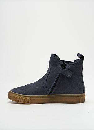 Bottines/boots fermeture zippée bout rond bleu FRODDO garcon