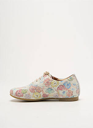 Derbies tissage satiné chiquet blanc FRODDO fille
