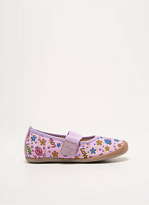 Chaussons/pantoufles voute plantaire bout rond violet FRODDO fille