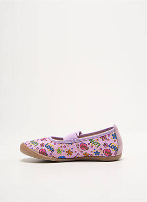 Chaussons/pantoufles voute plantaire bout rond violet FRODDO fille