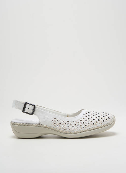 Sandales/Nu pieds blanc RIEKER pour femme