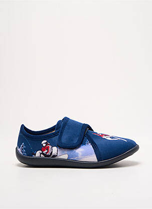 Chaussons/pantoufles voute plantaire bout rond bleu BELLAMY garçon