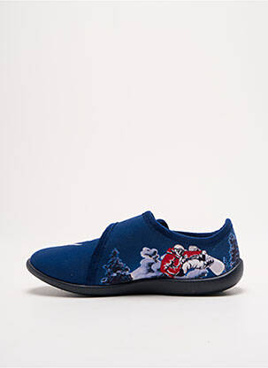 Chaussons/pantoufles voute plantaire bout rond bleu BELLAMY garçon