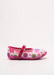 Chaussons/pantoufles voute plantaire bout rond rose BELLAMY fille