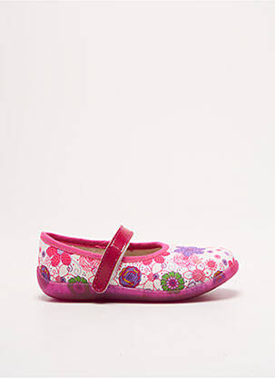 Chaussons/pantoufles voute plantaire bout rond rose BELLAMY fille