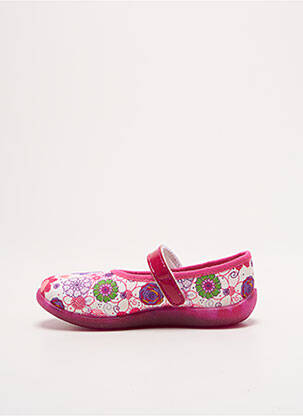 Chaussons/pantoufles voute plantaire bout rond rose BELLAMY fille