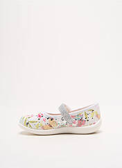 Chaussons/Pantoufles blanc BELLAMY pour fille seconde vue