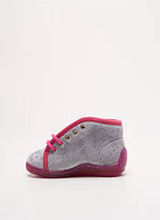 Chaussons/Pantoufles gris BELLAMY pour fille seconde vue