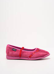 Chaussons/Pantoufles rose BELLAMY pour fille seconde vue