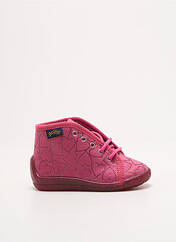 Chaussons/Pantoufles rose BELLAMY pour fille seconde vue