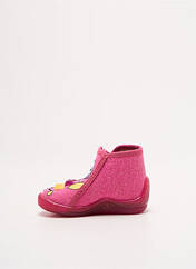 Chaussons/Pantoufles rose BELLAMY pour fille seconde vue